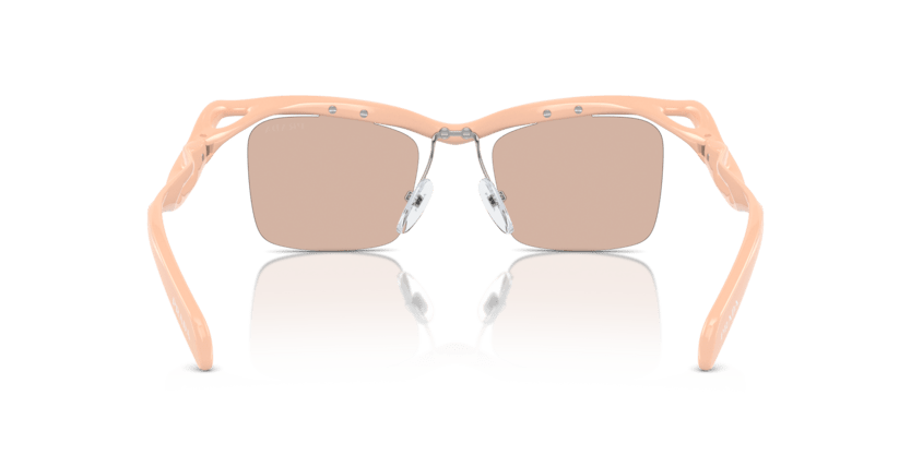 0PR A15S - Prada - (Peach) Light Brown - 47 - 20 - 135 MM - Ardor Eyewear 8056262076132