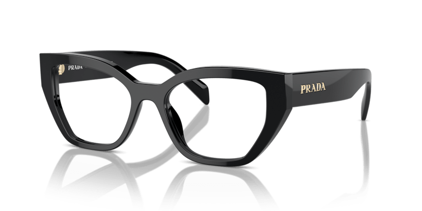 0PR A16V - Prada - Black - (Black 16K1O1) - 51 - 18 - 145 MM - Ardor Eyewear 8056262143506