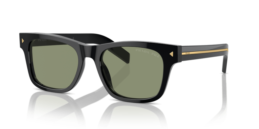 0PR A17S - Prada - (Black) Polarized Green - 51 - 19 - 145 MM - Ardor Eyewear 8056262134641