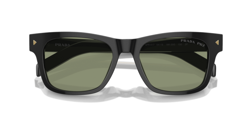 0PR A17S - Prada - (Black) Polarized Green - 51 - 19 - 145 MM - Ardor Eyewear 8056262134641