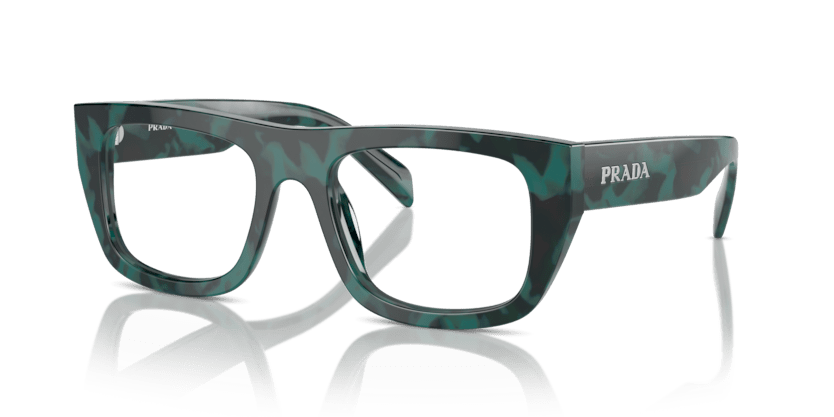 0PR A17V - Prada - Green - (Emerald Marble 17U1O1) - 51 - 20 - 145 MM - Ardor Eyewear 8056262144480