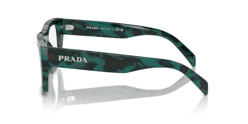 0PR A17V - Prada - Green - (Emerald Marble 17U1O1) - 51 - 20 - 145 MM - Ardor Eyewear 8056262144480