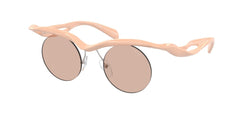 0PR A18S - Prada - (Peach) Light Brown - 43 - 22 - 135 MM - Ardor Eyewear 8056262043332