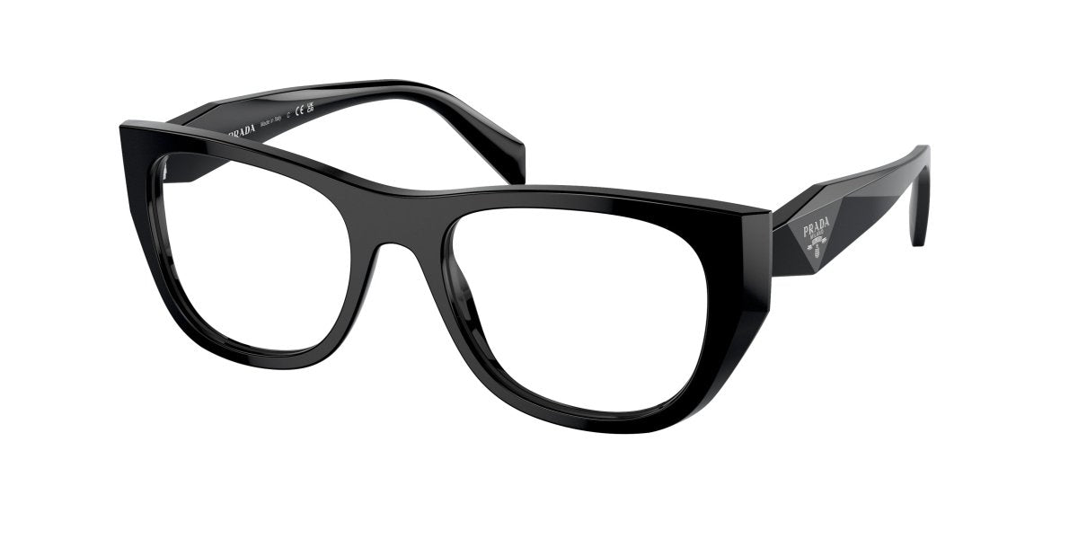 0PR A18V - Prada - Black - (Black 16K1O1) - 50 - 19 - 145 MM - Ardor Eyewear 8056262143650