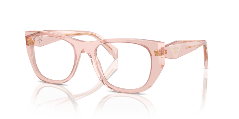 0PR A18V - Prada - Pink - (Transparent Peach 19Q1O1) - 50 - 19 - 145 MM - Ardor Eyewear 8056262143698