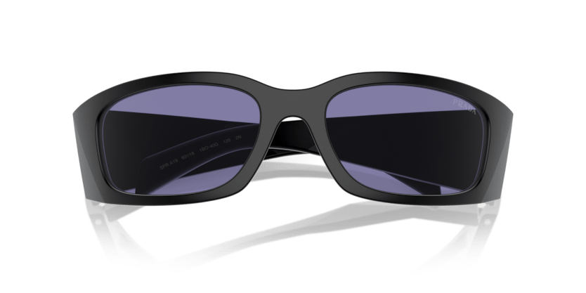 0PR A19S - Prada - (Matte Black) Dark Violet - 60 - 18 - 120 MM - Ardor Eyewear 8056262141403