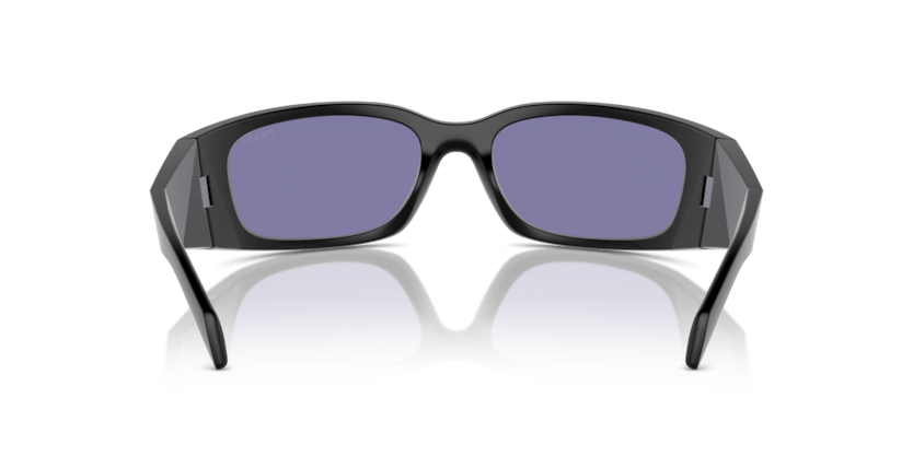 0PR A19S - Prada - (Matte Black) Dark Violet - 60 - 18 - 120 MM - Ardor Eyewear 8056262141403