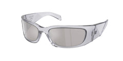 0PR A19S - Prada - (Transparent Grey) Light Grey Mirror Silver - 60 - 18 - 120 MM - Ardor Eyewear 8056262085424