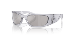 0PR A19S - Prada - (Transparent Grey) Light Grey Mirror Silver - 60 - 18 - 120 MM - Ardor Eyewear 8056262085424