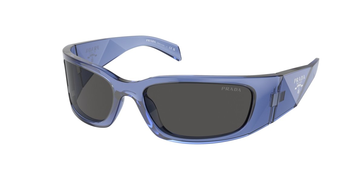 0PR A19S - Prada - (Transparent Iris) Dark Grey - 60 - 18 - 120 MM - Ardor Eyewear 8056262084113