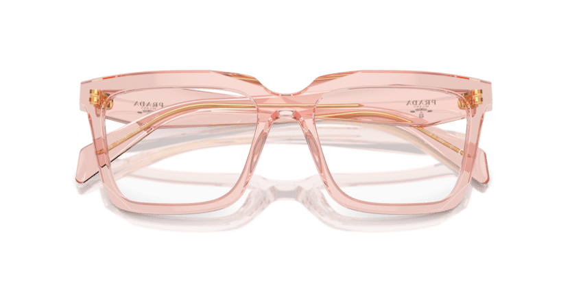 0PR A19V - Prada - Pink - (Transparent Peach 19Q1O1) - 52 - 18 - 145 MM - Ardor Eyewear 8056262143834