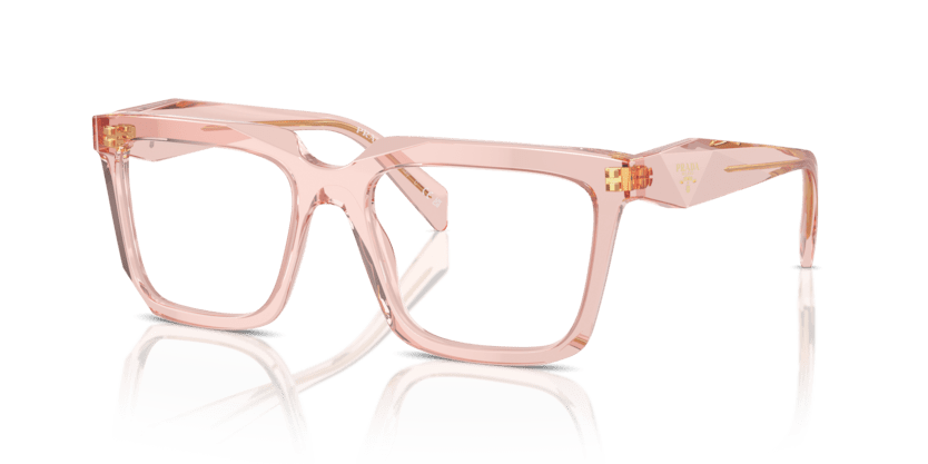 0PR A19V - Prada - Pink - (Transparent Peach 19Q1O1) - 52 - 18 - 145 MM - Ardor Eyewear 8056262143834