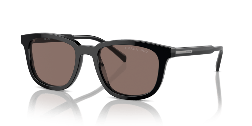 0PR A21S - Prada - (Black) Polar Brown Polarized - 53 - 20 - 145 MM - Ardor Eyewear 8056262150245