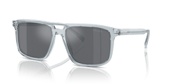 0PR A22S - Prada - (Transparent Azure) Dark Grey Flash Silver - 56 - 18 - 145 MM - Ardor Eyewear 8056262132852