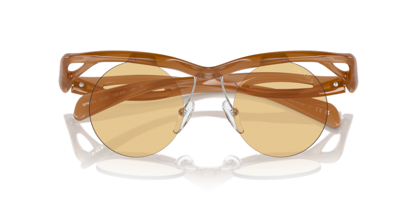 0PR A24S - Prada - (Opal Cognac) Light Yellow - 43 - 22 - 135 MM - Ardor Eyewear 8056262141427