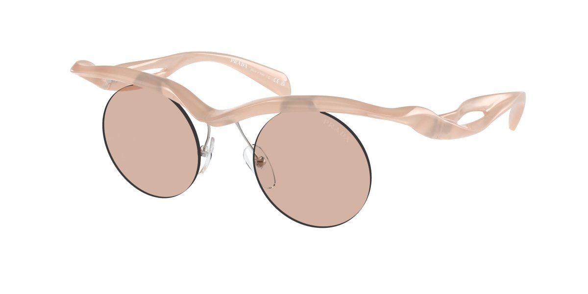 0PR A24S - Prada - (Opal Peach) Light Brown - 43 - 22 - 135 MM - Ardor Eyewear 8056262141434