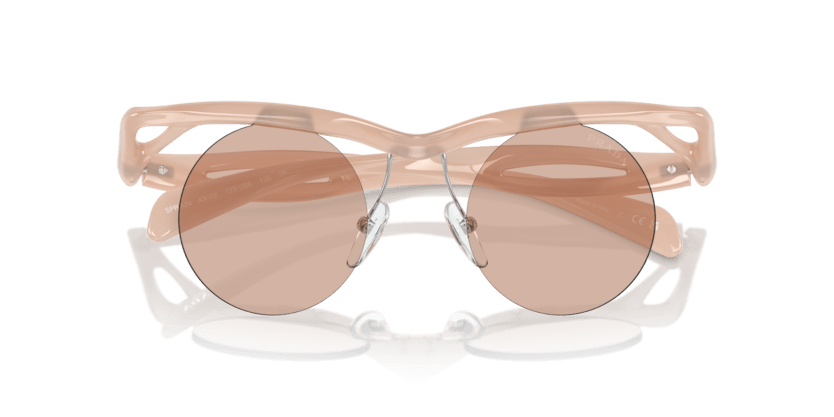 0PR A24S - Prada - (Opal Peach) Light Brown - 43 - 22 - 135 MM - Ardor Eyewear 8056262141434