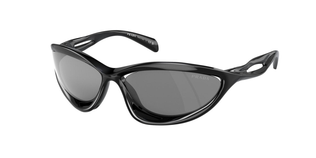 0PR A26S - Prada - (Black) Grey Mirror Silver - 63 - 17 - 130 MM - Ardor Eyewear 8056262146002