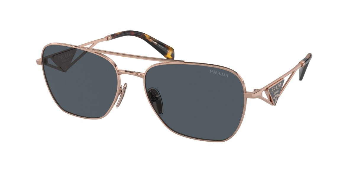 0PR A50S - Prada - (Rose Gold) Dark Grey - 59 - 17 - 140 MM - Ardor Eyewear 8056597967563