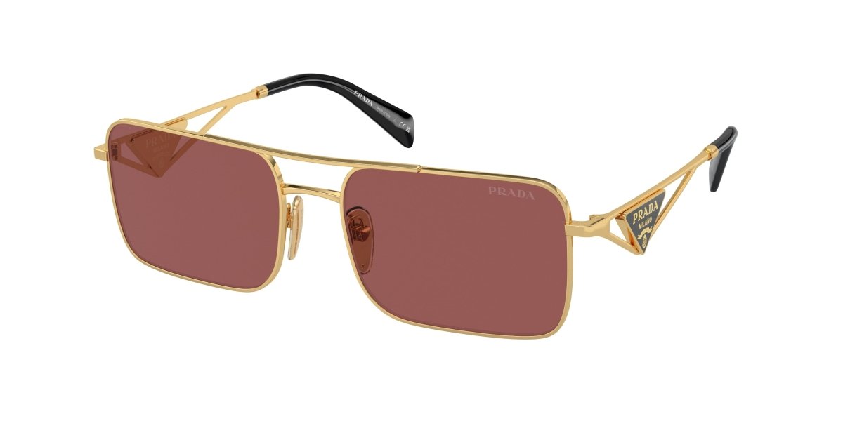 0PR A52S - Prada - (Gold) Dark Violet - 56 - 17 - 140 MM - Ardor Eyewear 8056597967464