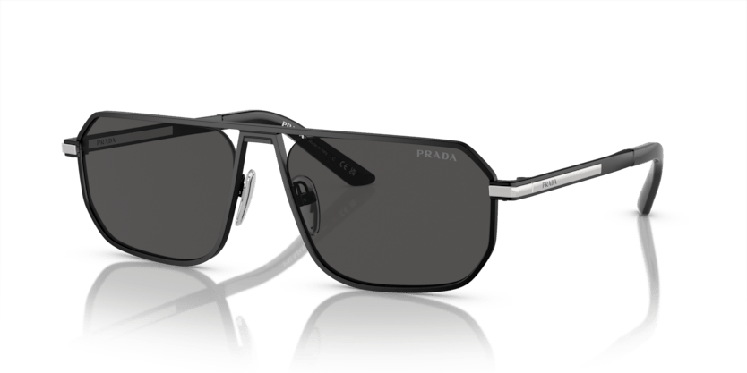 0PR A53S - Prada - (Matte Black) Dark Grey - 59 - 17 - 145 MM - Ardor Eyewear 8056597973076