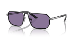 0PR A53S - Prada - (Matte Black) Violet Mirror Internal Silver - 59 - 17 - 145 MM - Ardor Eyewear 8056597973069