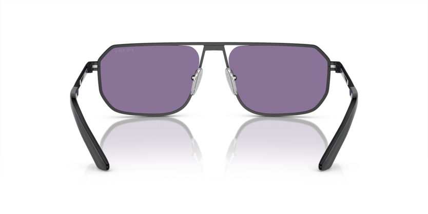 0PR A53S - Prada - (Matte Black) Violet Mirror Internal Silver - 59 - 17 - 145 MM - Ardor Eyewear 8056597973069