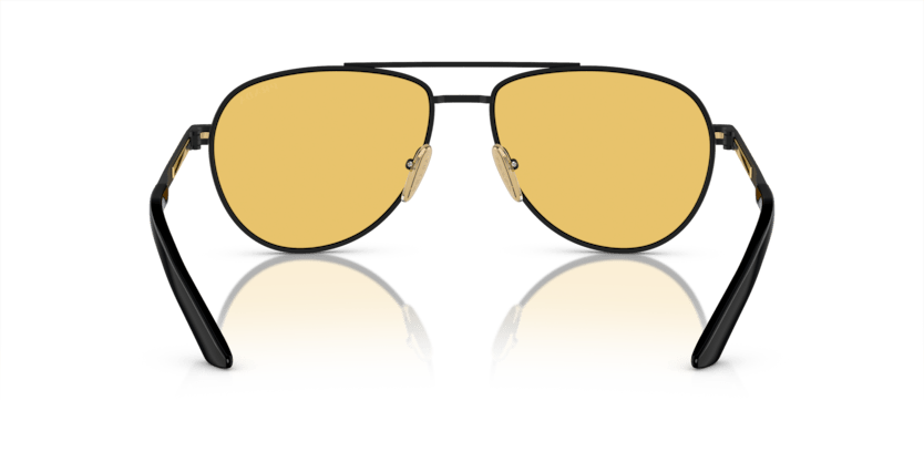 0PR A54S - Prada - (Matte Black) Yellow - 60 - 16 - 145 MM - Ardor Eyewear 8056597973120