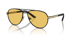 0PR A54S - Prada - (Matte Black) Yellow - 60 - 16 - 145 MM - Ardor Eyewear 8056597973120