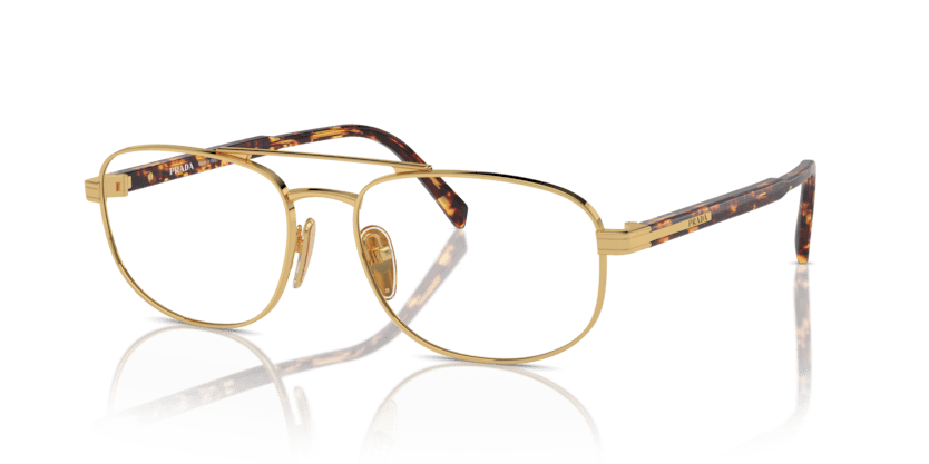 0PR A56V - Prada - Gold - (Gold 5AK1O1) - 55 - 17 - 145 MM - Ardor Eyewear 8056262134351