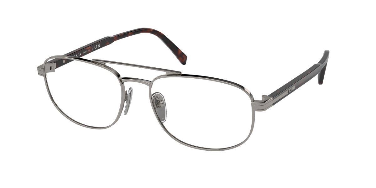 0PR A56V - Prada - Grey - (Gunmetal 5AV1O1) - 55 - 17 - 145 MM - Ardor Eyewear 8056262134337