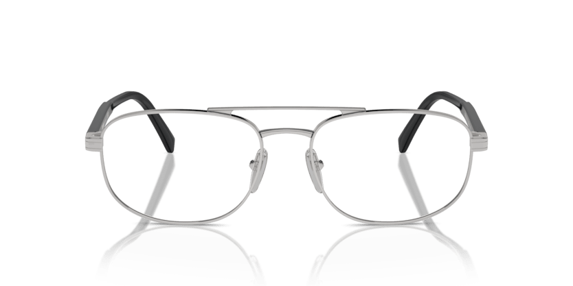 0PR A56V - Prada - Silver - (Silver 1BC1O1) - 55 - 17 - 145 MM - Ardor Eyewear 8056262134313