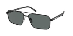 0PR A57S - Prada - (Black) Dark Grey Polar Polarized - 58 - 15 - 145 MM - Ardor Eyewear 8056262130308