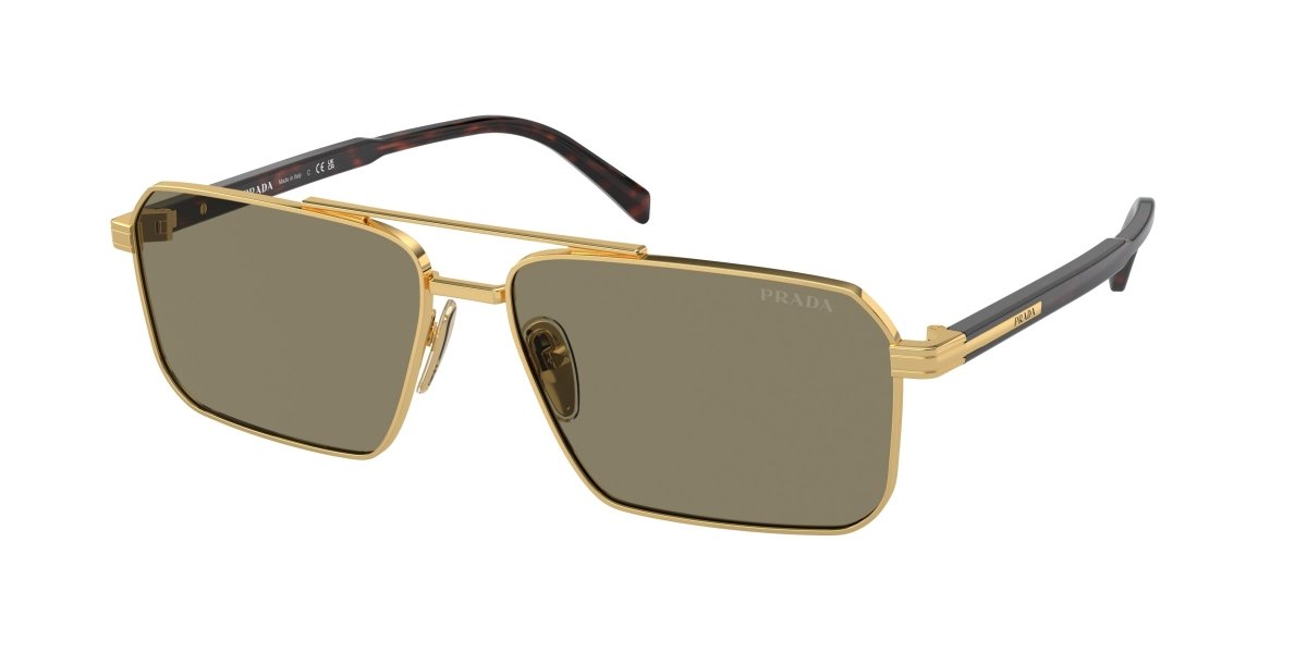 0PR A57S - Prada - (Gold) Light Brown - 58 - 15 - 145 MM - Ardor Eyewear 8056262130322