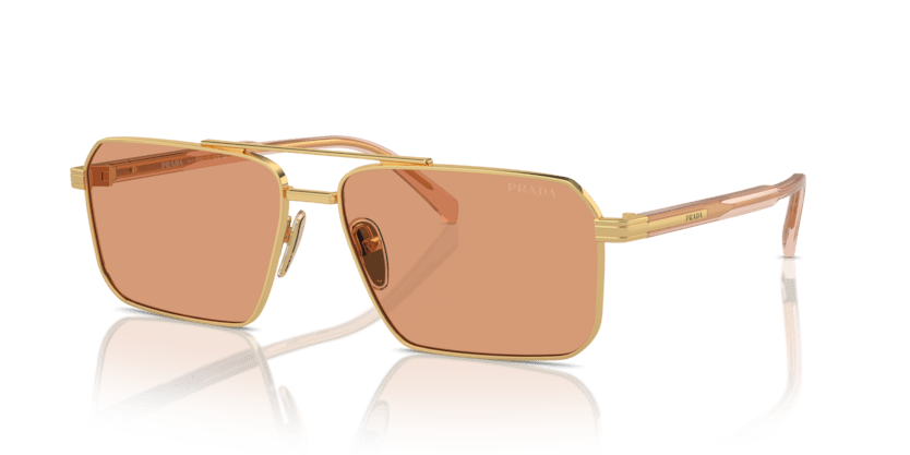 0PR A57S - Prada - (Gold) Orange - 58 - 15 - 145 MM - Ardor Eyewear 8056262130360