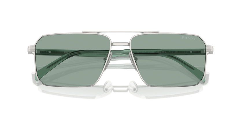 0PR A57S - Prada - (Silver) Petrol Green - 58 - 15 - 145 MM - Ardor Eyewear 8056262130346