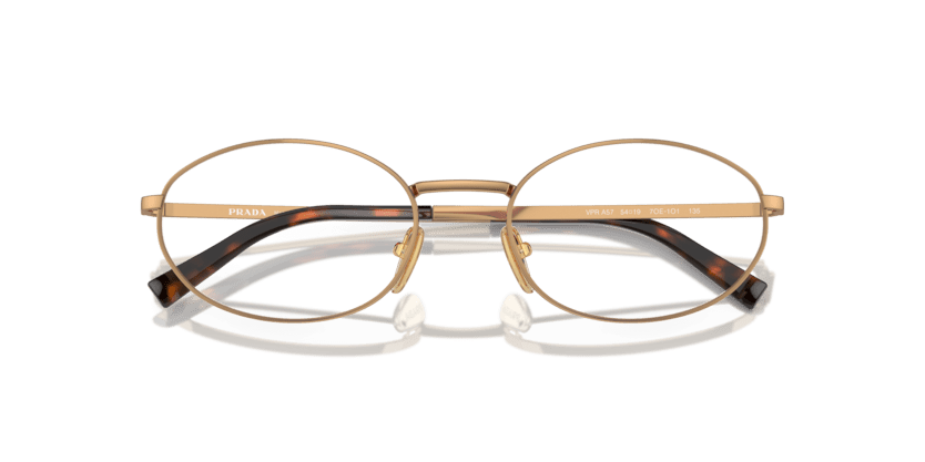 0PR A57V - Prada - Brown - (Brass 7OE1O1) - 51 - 19 - 135 MM - Ardor Eyewear 8056262146811