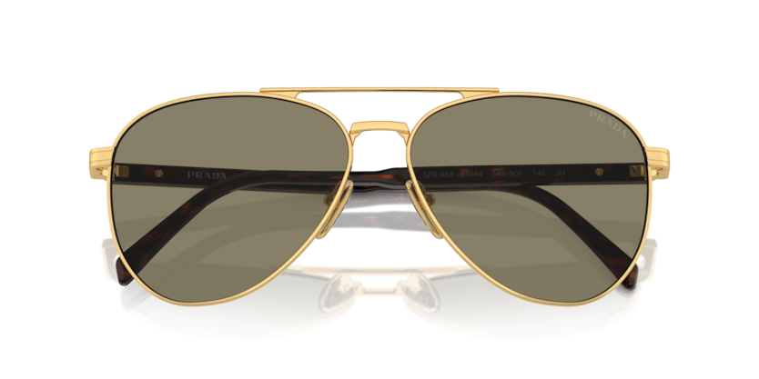 0PR A58S - Prada - (Gold) Light Brown - 58 - 14 - 145 MM - Ardor Eyewear 8056262099940