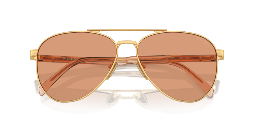 0PR A58S - Prada - (Gold) Orange - 58 - 14 - 145 MM - Ardor Eyewear 8056262099988