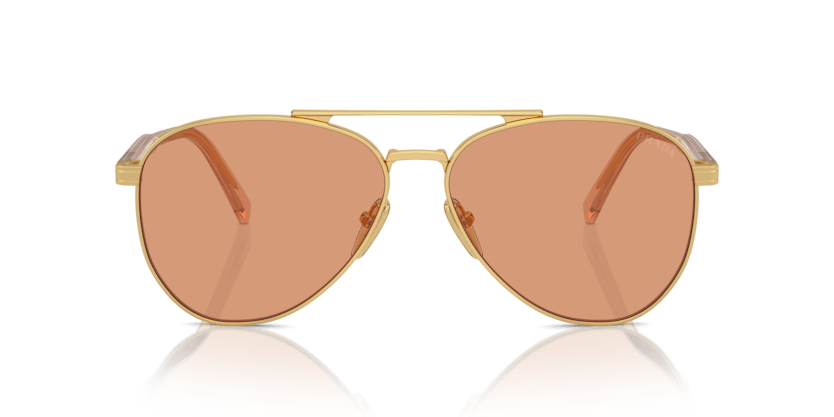 0PR A58S - Prada - (Gold) Orange - 58 - 14 - 145 MM - Ardor Eyewear 8056262099988