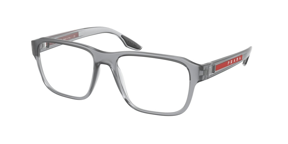 0PS 04NV - Prada Linea Rossa - Grey - (Grey Transparent Rubber 14C1O1) - 54 - 17 - 145 MM - Ardor Eyewear 8056597672641