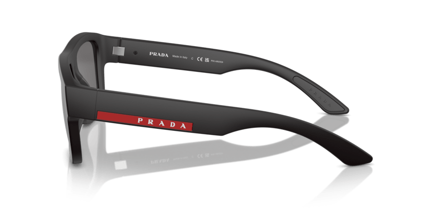 0PS 04ZS - Prada Linea Rossa - (Black Rubbered) Dark Grey Polar Polarized - 56 - 16 - 145 MM - Ardor Eyewear 8056262225134