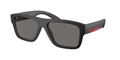 0PS 04ZS - Prada Linea Rossa - (Black Rubbered) Dark Grey Polar Polarized - 56 - 16 - 145 MM - Ardor Eyewear 8056262225134