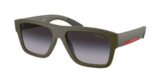 0PS 04ZS - Prada Linea Rossa - (Green Military Matte) Grey Gradient - 56 - 16 - 145 MM - Ardor Eyewear 8056262225103