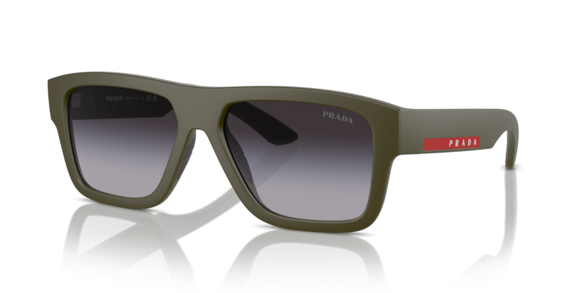 0PS 04ZS - Prada Linea Rossa - (Green Military Matte) Grey Gradient - 56 - 16 - 145 MM - Ardor Eyewear 8056262225103