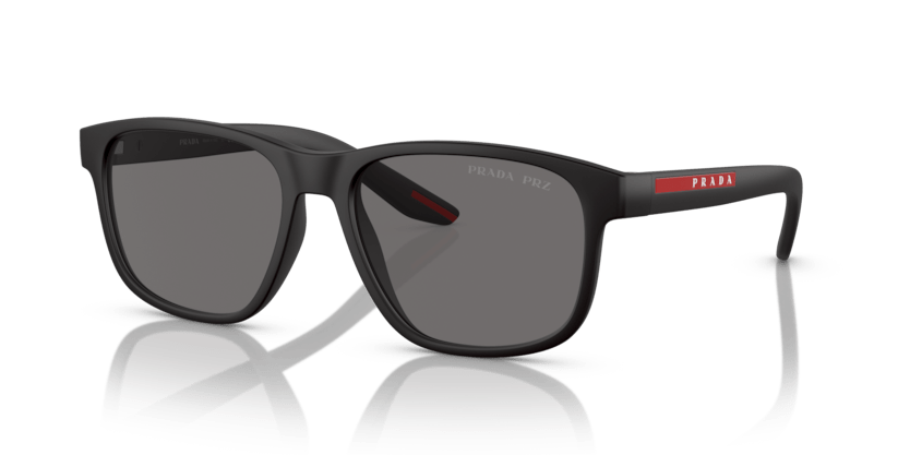 0PS 06YS - Prada Linea Rossa - (Black Rubber) Polar Dark Grey Polarized - 56 - 17 - 145 MM - Ardor Eyewear 8056597897471