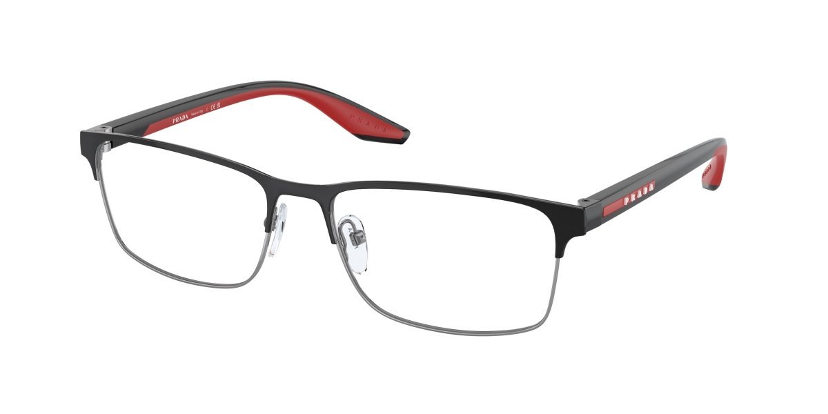 0PS 50PV - Prada Linea Rossa - Black - (Black/Silver YDC1O1) - 55 - 17 - 145 MM - Ardor Eyewear 8056597766289