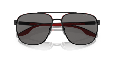 0PS 50YS - Prada Linea Rossa - Frame: Black - (Black/Red 19G02G) - Lens: Polar Dark Grey Polarized - 62 MM - Ardor Eyewear