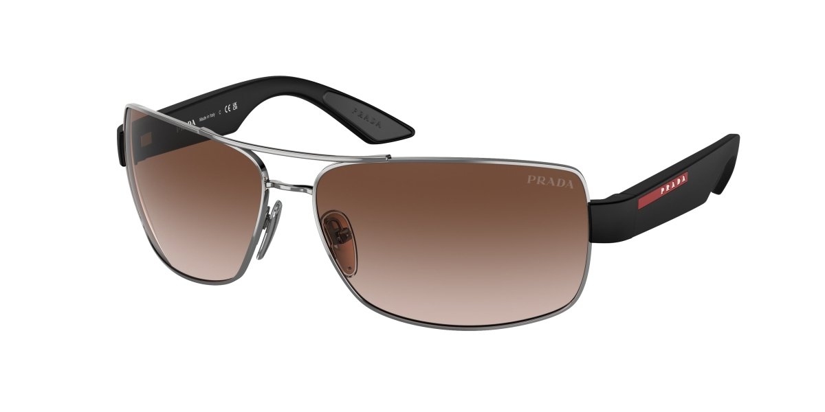 0PS 50ZS - Prada Linea Rossa - (Gunmetal) Gradient Brown - 65 - 14 - 135 MM - Ardor Eyewear 8056597883344