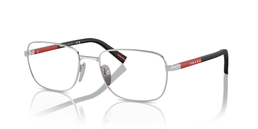 0PS 52QV - Prada Linea Rossa - Silver - (Silver 1BC1O1) - 54 - 19 - 145 MM - Ardor Eyewear 8056262225059